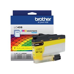 Cartucho De Tinta  Brother p/ MFCJ6545DW 43ml Amarelo