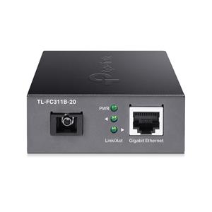 Conversor de Mídia TP-Link TL-FC311B-20 WDM Gigabit