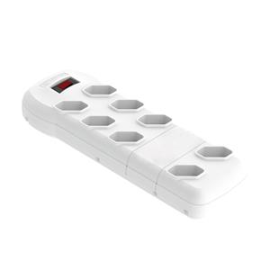 Filtro De Linha Qualitronix QFL8B 8 Tomadas Branco