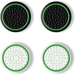 Grip de Silicone GXTrust 267 Xbox Series X/S , Antiderrapante , 4 Peças 2 Cores , Preto/Branco