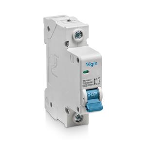 Mini Disjuntor Elgin Unipolar 40A Color Box