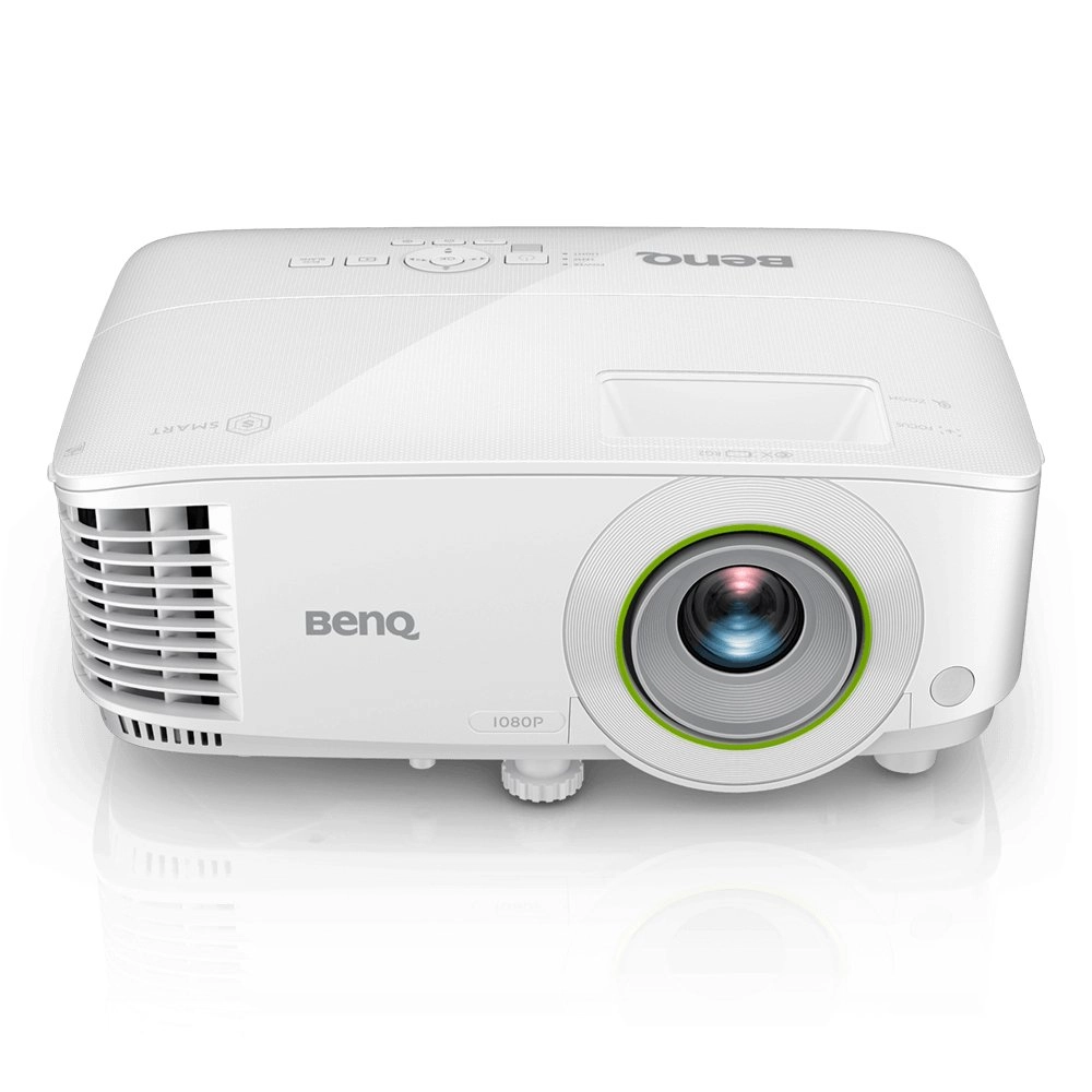 Projetor Benq EH600, 3500 ANSI Lumens, Lâmpada, DLP, VGA, WUXGA, Full HD, HDMI, até 300", USB, áudio 2W, Wi-Fi, Smart, Bluetooth Android 6.0 - 9H.JLV77.13L (Sob Encomenda)