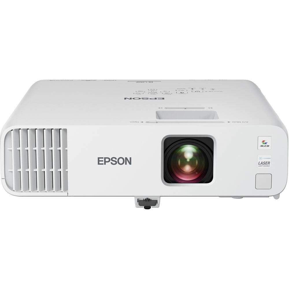 Projetor Epson Powerlite L260F, 4600 lumens, Laser, WXGA, Full HD, 1920 x 1080, Compatível 4K, 3LCD, HDMI, USB, Wireless, Wi-Fi, áudio 16W, até 310" - V11HA69020
