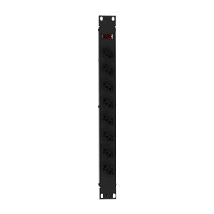 Régua P/ Rack 19" QRRM8 8 Tomadas Qualitronix