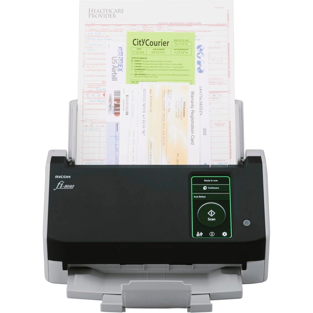 Scanner Ricoh Fi-8040 Duplex A4 40ppm Rede - Fi-8040