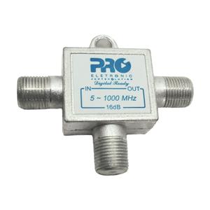 Tomada T Proeletronic 1GHZ 12DB SOLDER BACK PQTT-1212