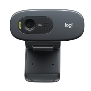 Webcam Logitech C270 , HD 720p , 3MP , Widescreen , Estéreo , USB