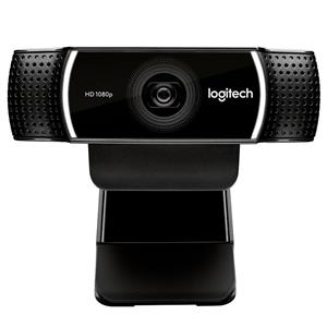 Webcam Logitech C922 Full HD , 1080p , 60FPS , Microfone , USB , Tripé Incluso